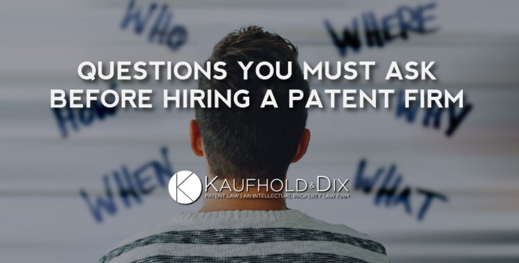 Patent Firm Hiring Questions